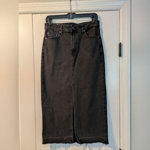 Gap Midi Black Denim Skirt, 28/6